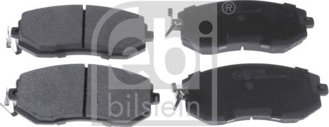 Febi Bilstein 116326 - Комплект спирачно феродо, дискови спирачки vvparts.bg