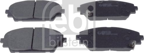 Febi Bilstein 116323 - Комплект спирачно феродо, дискови спирачки vvparts.bg