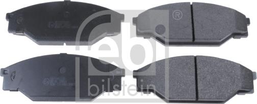 Febi Bilstein 116375 - Комплект спирачно феродо, дискови спирачки vvparts.bg