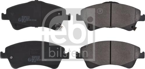 Febi Bilstein 116297 - Комплект спирачно феродо, дискови спирачки vvparts.bg