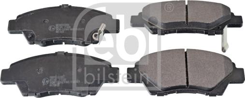 Febi Bilstein 116281 - Комплект спирачно феродо, дискови спирачки vvparts.bg