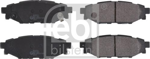 Febi Bilstein 116274 - Комплект спирачно феродо, дискови спирачки vvparts.bg
