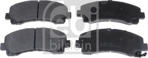 Febi Bilstein 116277 - Комплект спирачно феродо, дискови спирачки vvparts.bg