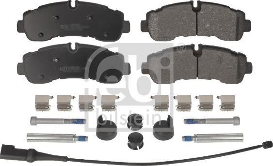 Febi Bilstein 186434 - Комплект спирачно феродо, дискови спирачки vvparts.bg