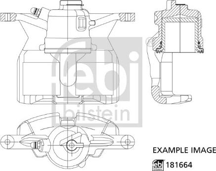 Febi Bilstein 181664 - Спирачен апарат vvparts.bg