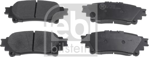 Febi Bilstein 170897 - Комплект спирачно феродо, дискови спирачки vvparts.bg