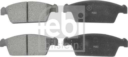 Febi Bilstein 170305 - Комплект спирачно феродо, дискови спирачки vvparts.bg
