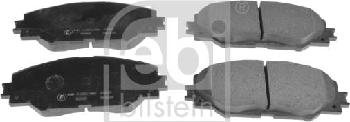 Febi Bilstein 170237 - Комплект спирачно феродо, дискови спирачки vvparts.bg