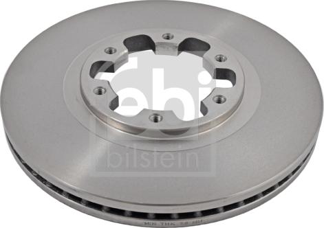 Febi Bilstein 170741 - Спирачен диск vvparts.bg