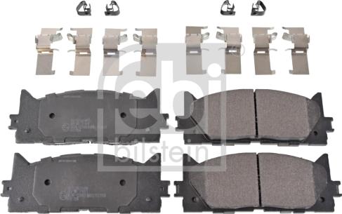 Febi Bilstein 170789 - Комплект спирачно феродо, дискови спирачки vvparts.bg
