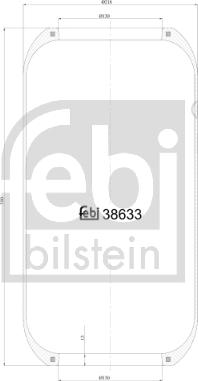 Febi Bilstein 38633 - Маншон, въздушно окачване vvparts.bg