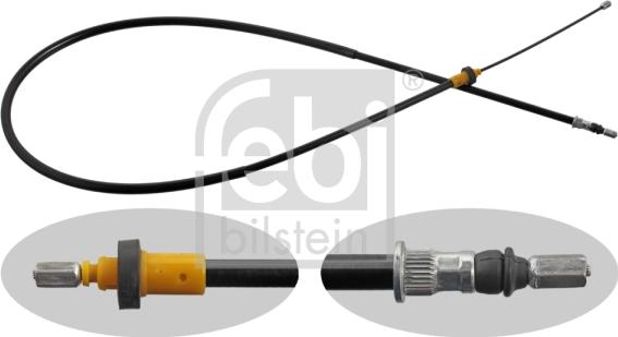 Febi Bilstein 29362 - Жило, ръчна спирачка vvparts.bg