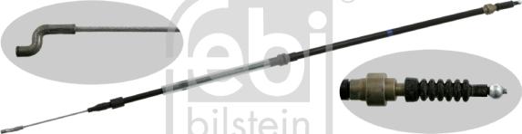 Febi Bilstein 27161 - Жило, ръчна спирачка vvparts.bg