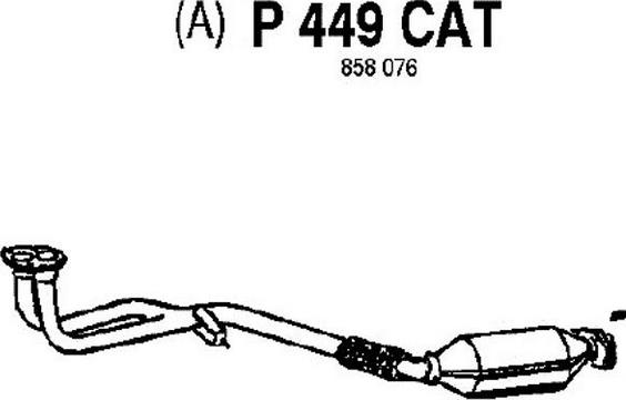 Fenno P449CAT - Катализатор vvparts.bg