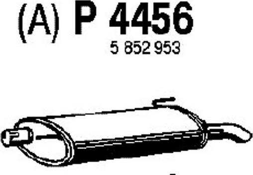 Fenno P4456 - Крайно гърне vvparts.bg