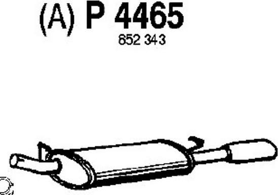 Fenno P4465 - Крайно гърне vvparts.bg