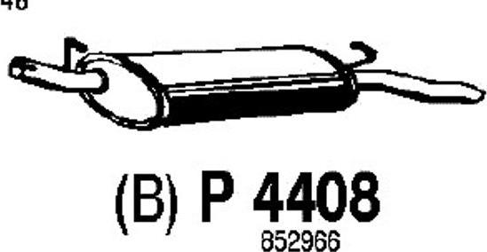 Fenno P4408 - Крайно гърне vvparts.bg