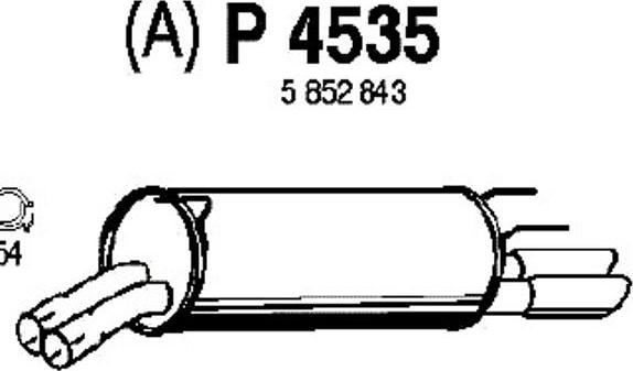 Fenno P4535 - Крайно гърне vvparts.bg