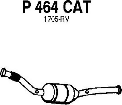 Fenno P464CAT - Катализатор vvparts.bg