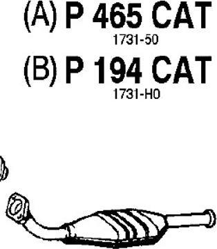 Fenno P465CAT - Катализатор vvparts.bg