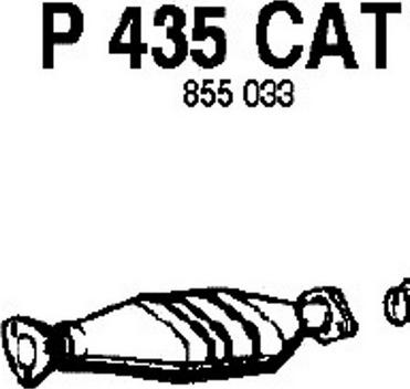 Fenno P435CAT - Катализатор vvparts.bg