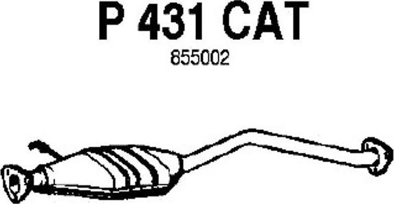 Fenno P431CAT - Катализатор vvparts.bg