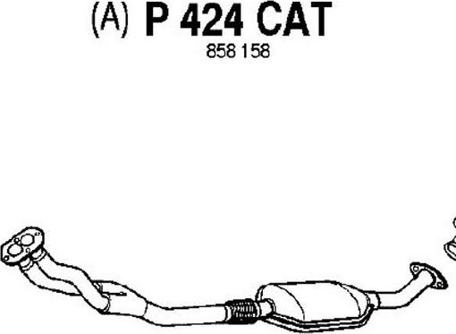 Fenno P424CAT - Катализатор vvparts.bg