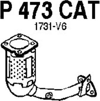 Fenno P473CAT - Катализатор vvparts.bg