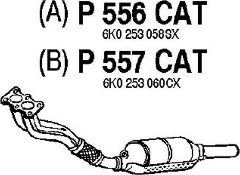 Fenno P556CAT - Катализатор vvparts.bg