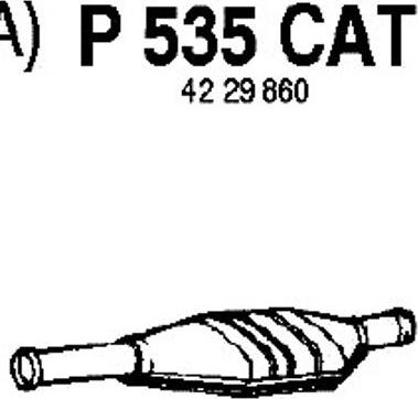 Fenno P535CAT - Катализатор vvparts.bg