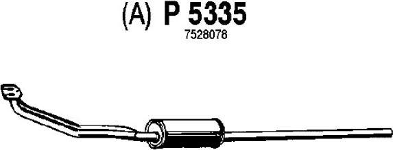 Fenno P5335 - Предно гърне vvparts.bg