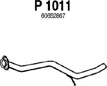 Fenno P1011 - Изпускателна тръба vvparts.bg