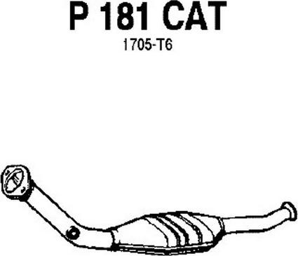 Fenno P181CAT - Катализатор vvparts.bg