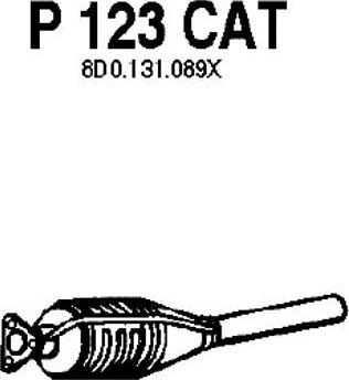 Fenno P123CAT - Катализатор vvparts.bg