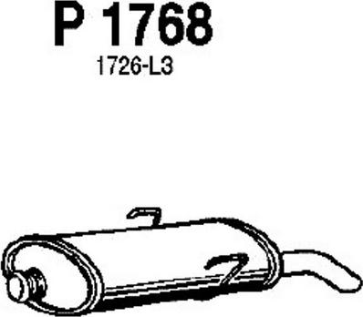 Fenno P1768 - Крайно гърне vvparts.bg