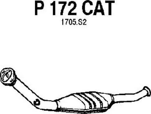 Fenno P172CAT - Катализатор vvparts.bg