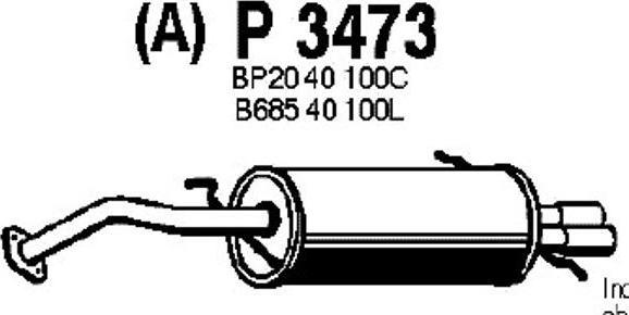 Fenno P3473 - Крайно гърне vvparts.bg