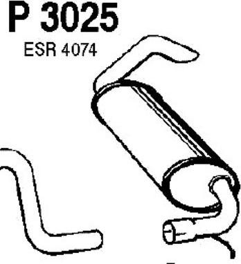 Fenno P3025 - Крайно гърне vvparts.bg