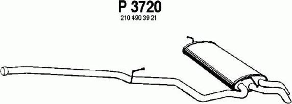 Fenno P3720 - Крайно гърне vvparts.bg