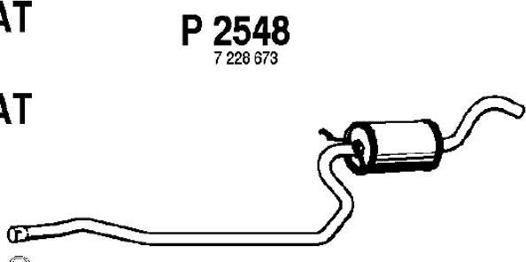 Fenno P2548 - Средно гърне vvparts.bg