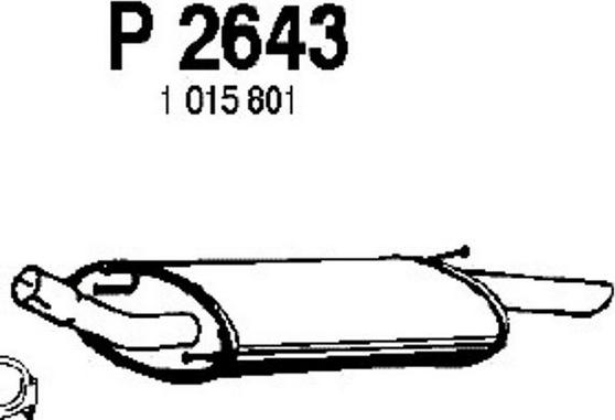 Fenno P2643 - Крайно гърне vvparts.bg