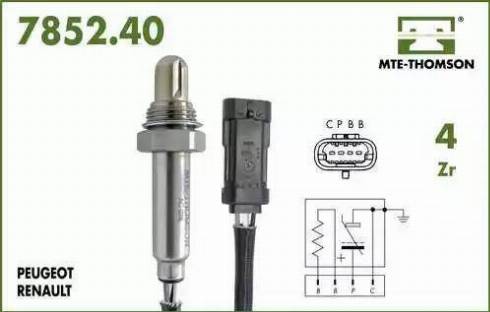 Fenno XL7852.40.045 - Ламбда-сонда vvparts.bg