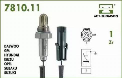 Fenno XL7810.11.040 - Ламбда-сонда vvparts.bg