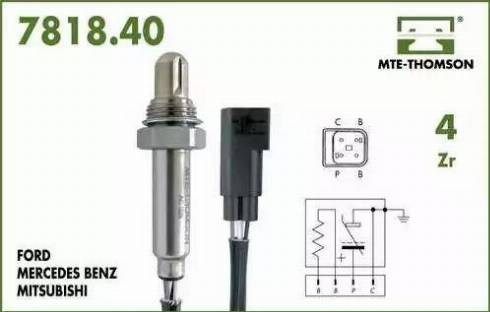 Fenno XL7818.40.040 - Ламбда-сонда vvparts.bg