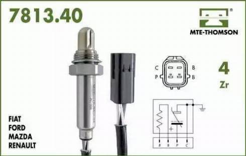 Fenno XL7813.40.030 - Ламбда-сонда vvparts.bg