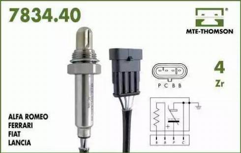 Fenno XL7834.40.097 - Ламбда-сонда vvparts.bg