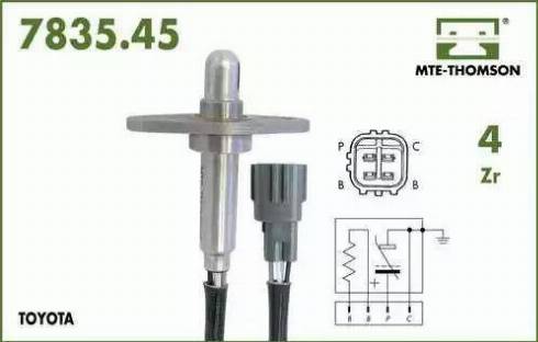 Fenno XL7835.45.040 - Ламбда-сонда vvparts.bg