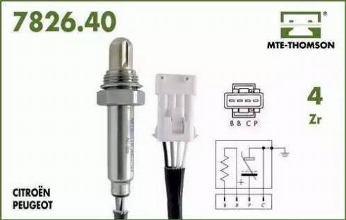 Fenno XL7826.40.072 - Ламбда-сонда vvparts.bg