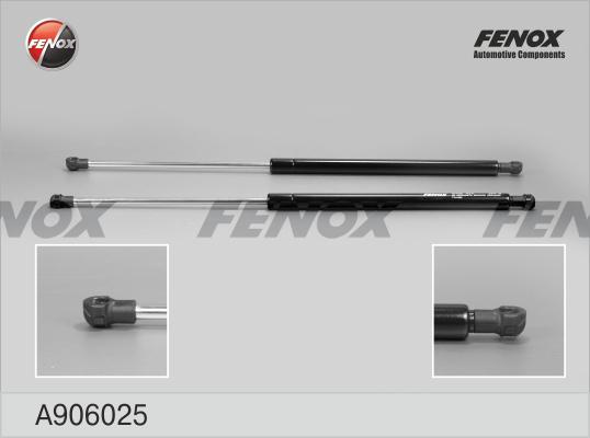 Fenox A906025 - Газов амортисьор, багажно / товарно пространство vvparts.bg