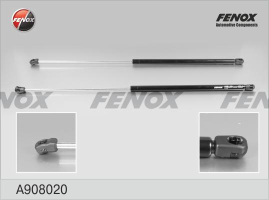 Fenox A908020 - Газов амортисьор, капак на двигателя vvparts.bg